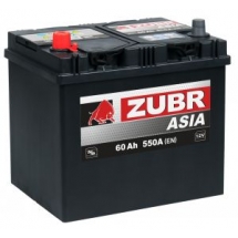 Аккумулятор Zubr ASIA (60 Ah) L+